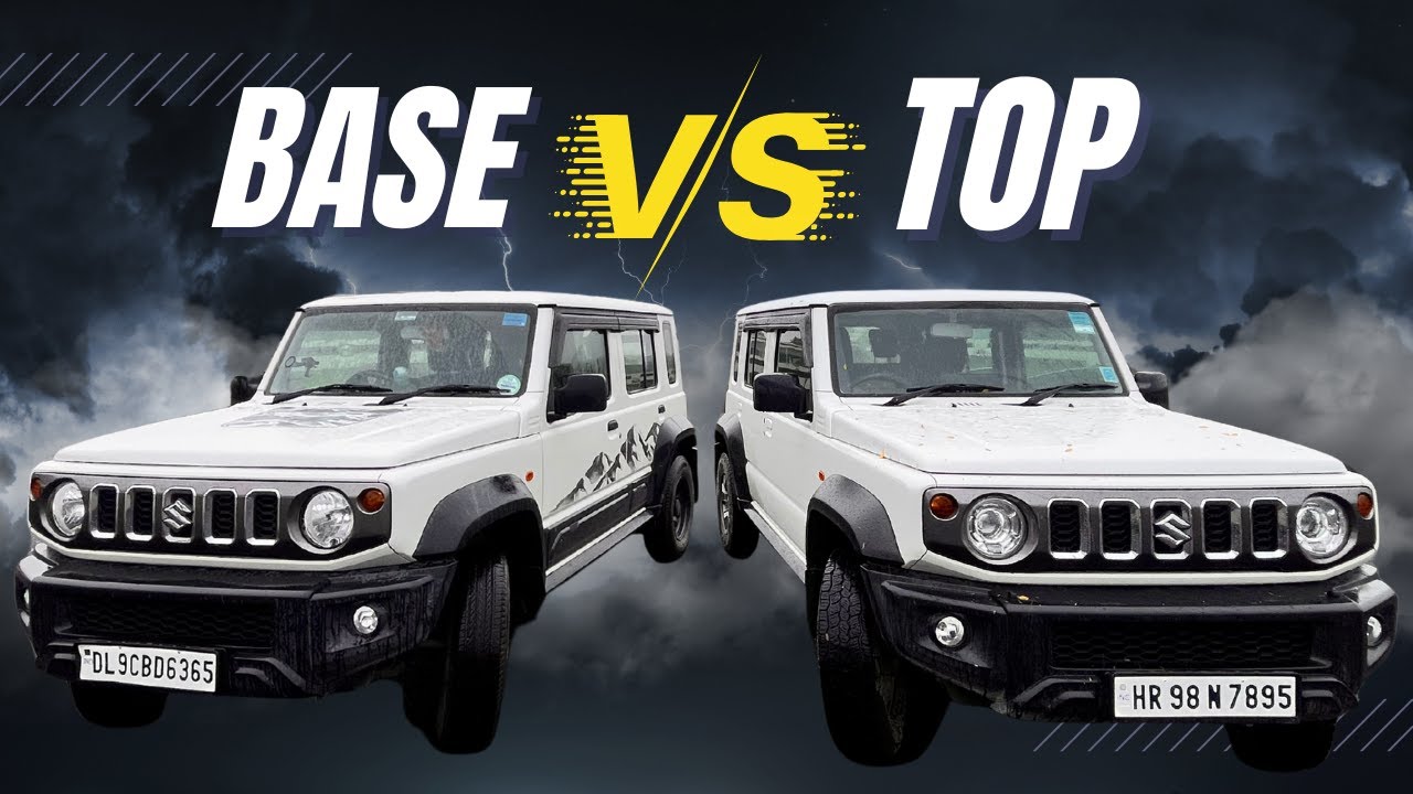 Jimny 5-Door Zeta Vs Alpha Model | Base Vs Top Explained
