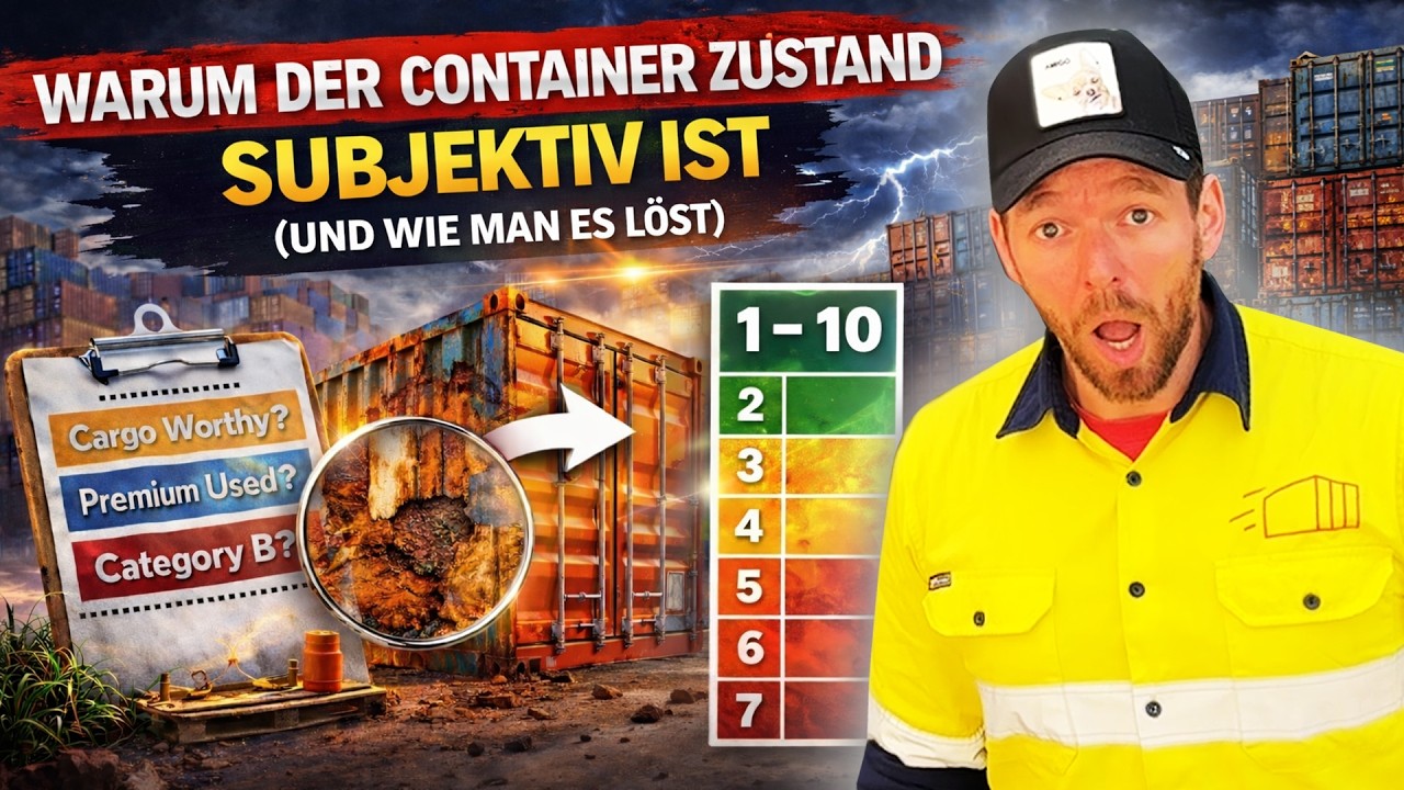 CONTAINER ZUSTAND BEWERTEN – DIE WAHRHEIT ÜBER „A GRADE“