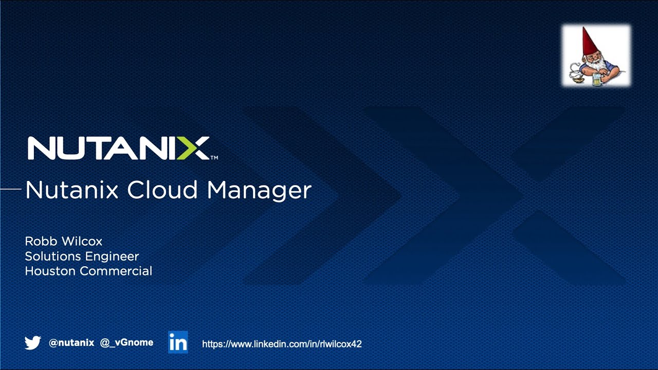 Nutanix Cloud Manager
