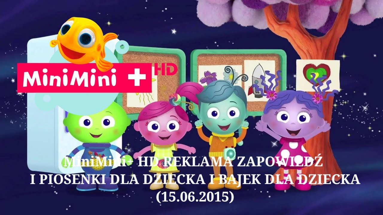MiniMini+ HD REKLAMA ZAPOWIEDŹ I PIOSENKI DLA DZIECKA I BAJEK DLA DZIECKA (15.06.2015)