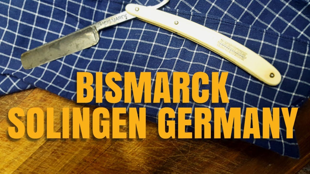 BISMARCK RAZOR WORKS Solingen Germany history and review video.