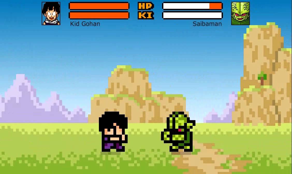 Dragon ball Z devolution ep.1  : Saga Sayayin