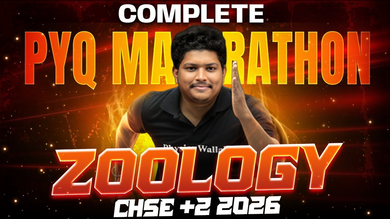 PYQ Marathon 🔥 +2 2nd Year Zoology previous year question paper chse board | CHSE Board Exam 2026 💯