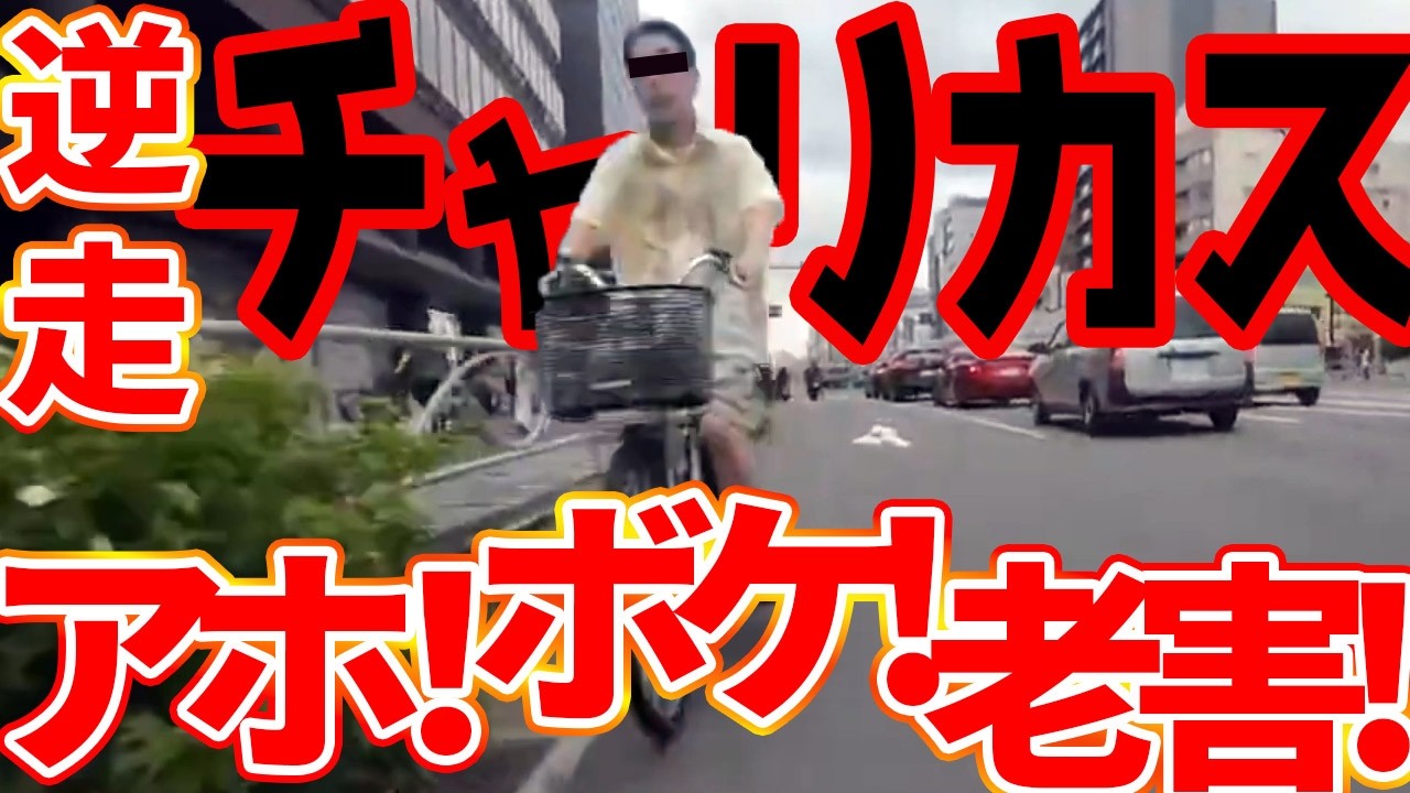 【ドラレコ】道路に乗り出して堂々と逆走してくる老害に迫る悲惨な末路【交通安全推進、危機予知トレーニング】【スカッと】