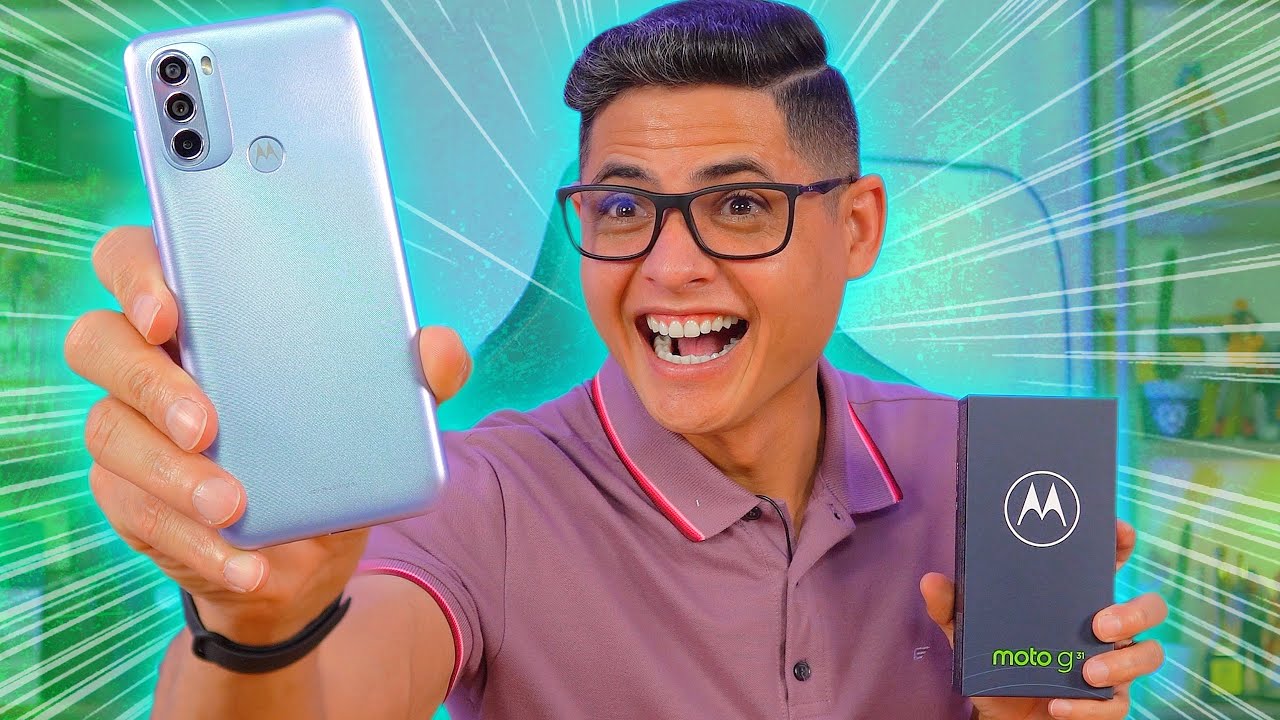 CHEGOU! Motorola MOTO G31 - Esse SMARTPHONE merecia mais um DETALHEZINHO! Unboxing e Impressões