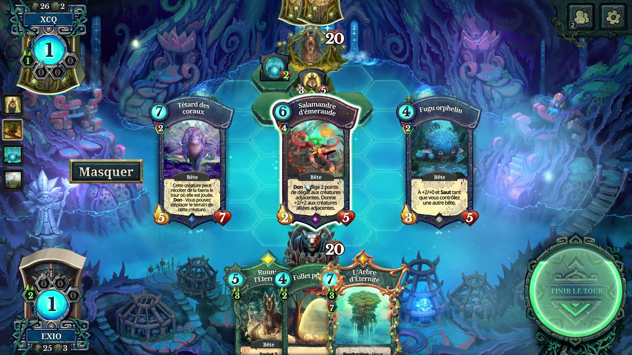 Tentative Arbre de l'Eternité : EXIO VS XCQ (FAERIA)