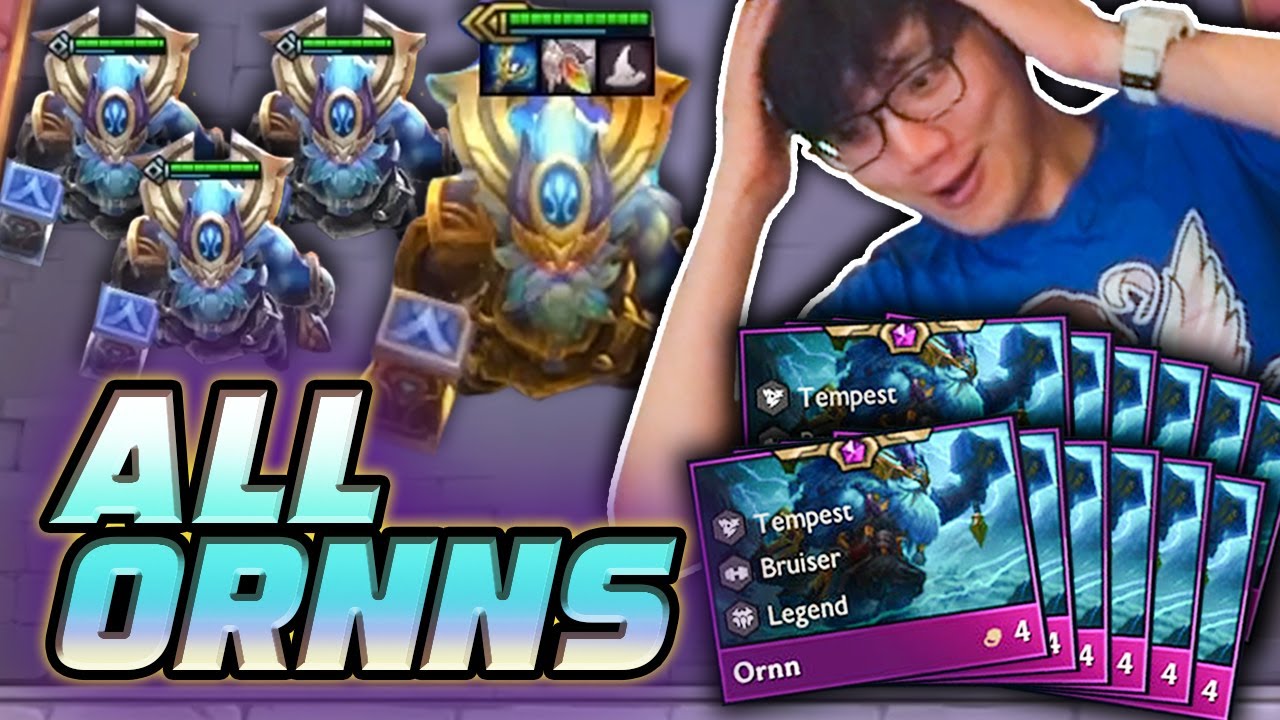 I got every single Ornn in the Lobby