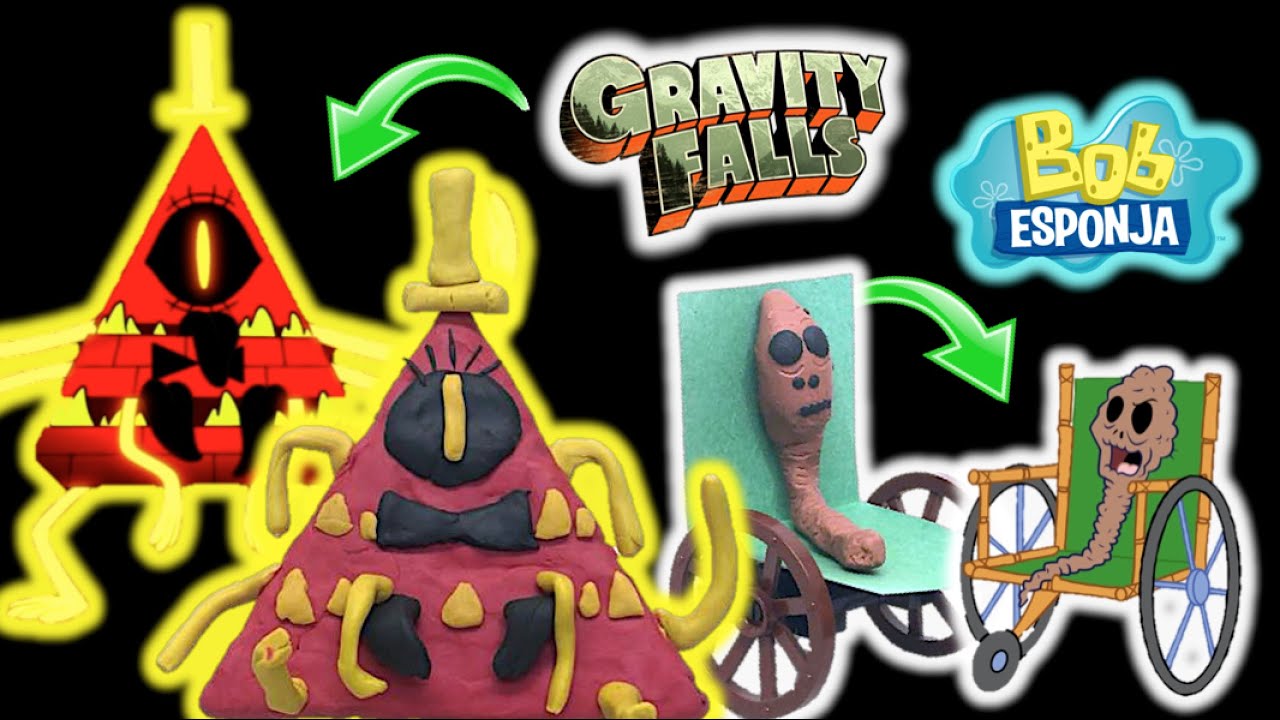 Hice Mis Propias FIGURAS CUSTOM de Personajes Favoritos | GRAVITY FALLS, BOB ESPONJA - TOY SHOTS