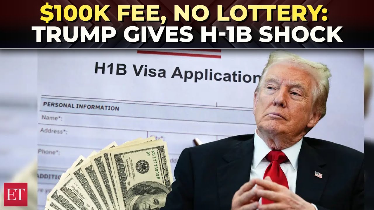 H-1B lottery axed: Trump&rsquo;s new US work visa rules shock Big Tech | Immigration Crackdown