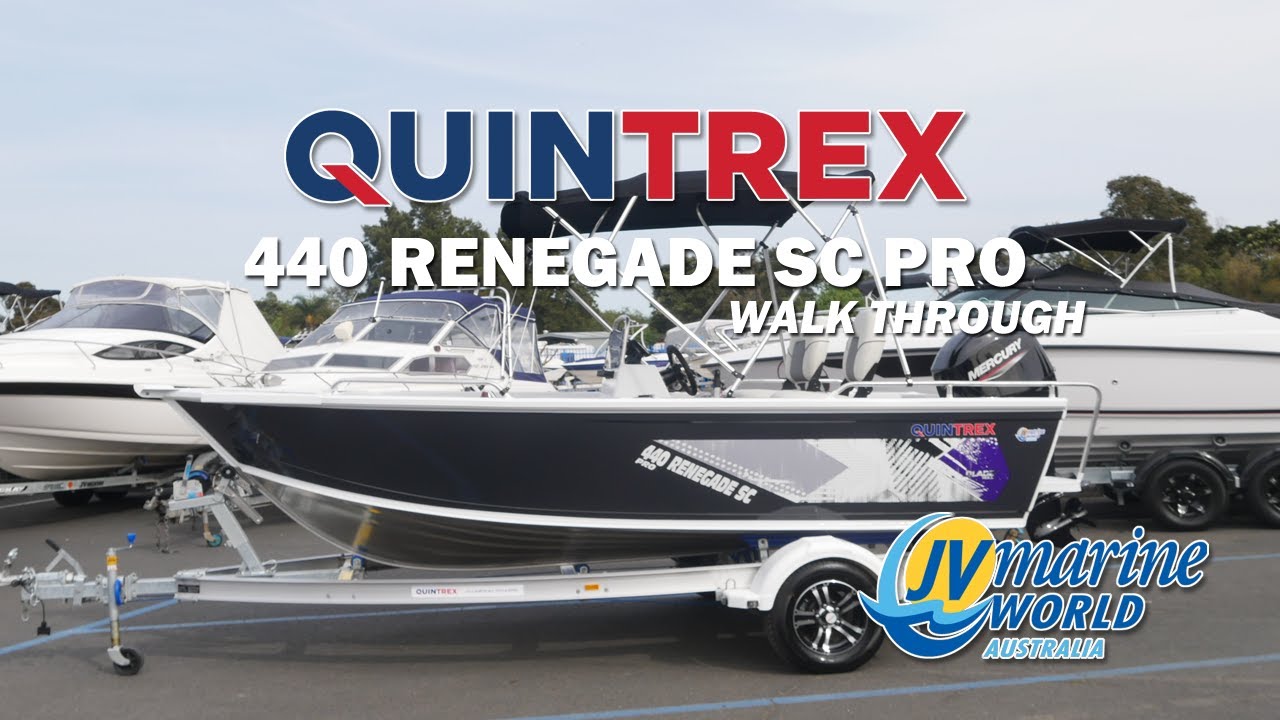 Quintrex 440 Renegade SC PRO - Walk Through Video