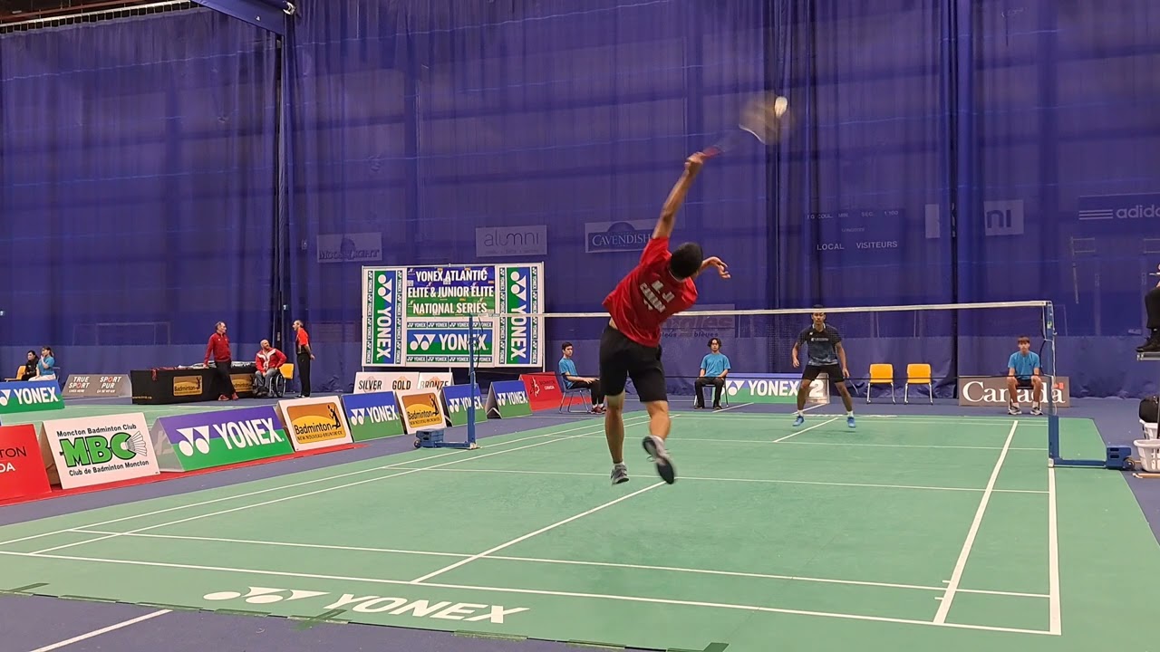 Moncton Junior National BS U19 finale Asher Bedi vs Michael Ji