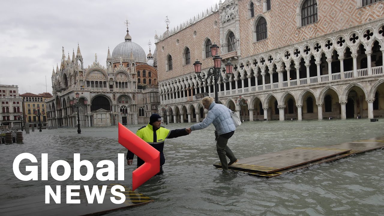 State of Emergency declared in Venice amid 3rd historic flood in less than a week
