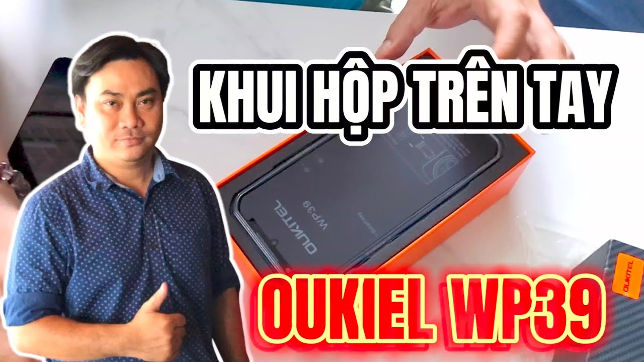 Oukitel WP39 - Smartphone 5G siêu bền Pin 11000mAh Ram24GB Cam64MP chụp xuyên đêm - GIÁ TỐT