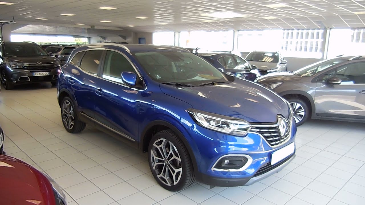 Présentation, essai statique RENAULT KADJAR PHASE 2 BLUEDCI 115 CH INTENS BOSE BLEU IRON