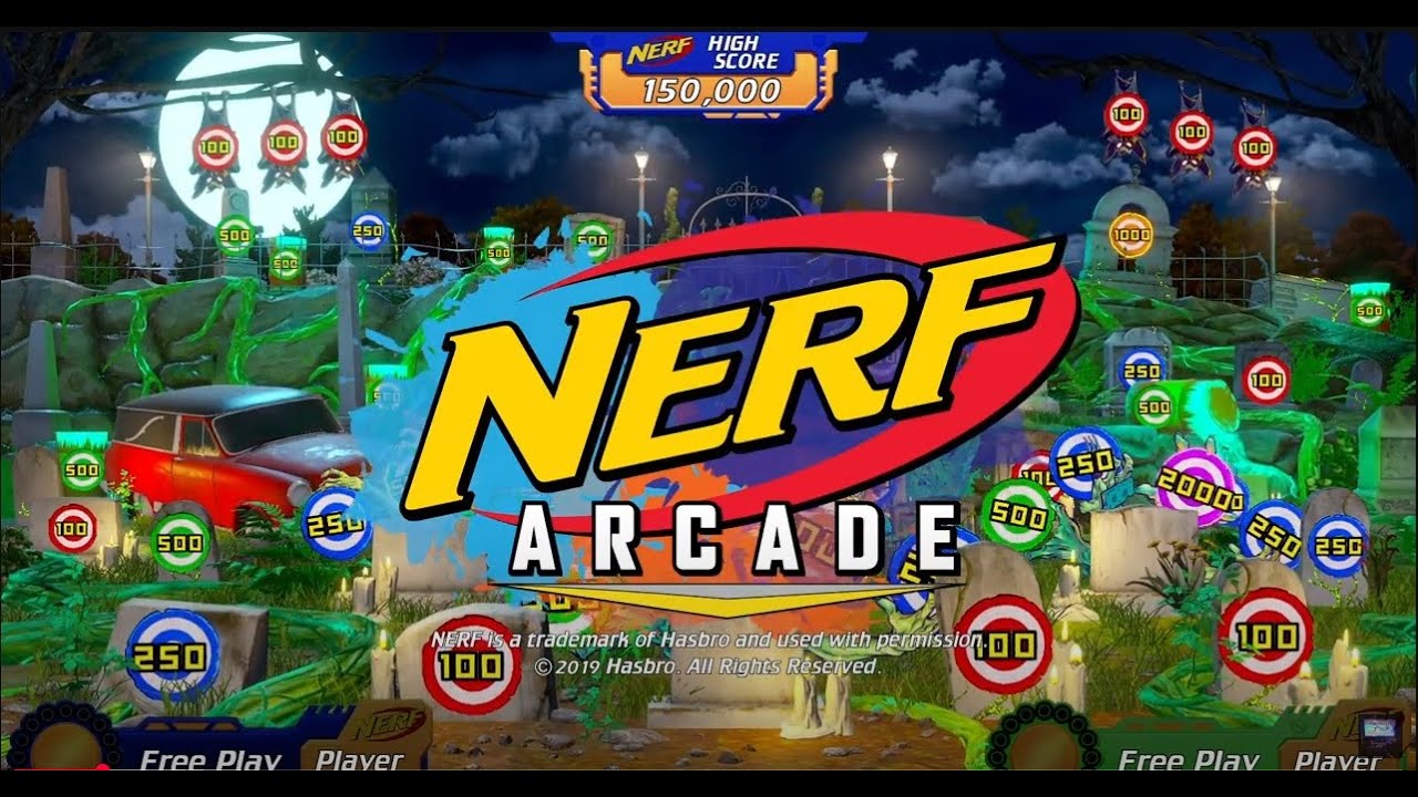 Nerf™ Arcade – Raw Thrills, Inc. (2019) - Test #1 & Gameplay (ArcadePC)