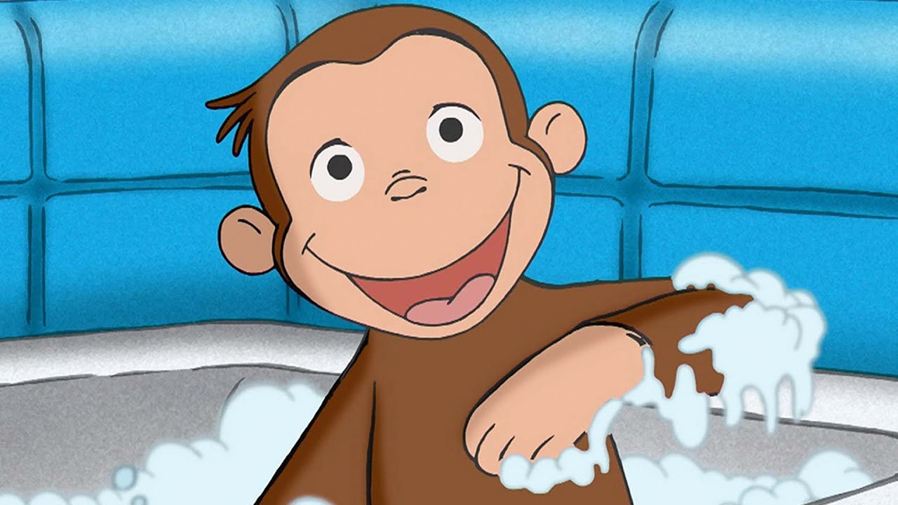 Hora do Banho 🐵 George, o Curioso 🐵 Desenhos Animados