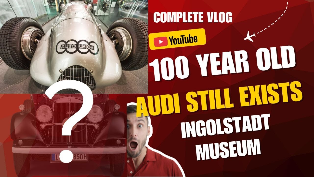 “100 साल पुरानी Audi  की चार रिंग्स की असली कहानी | Audi Museum Ingolstadt”