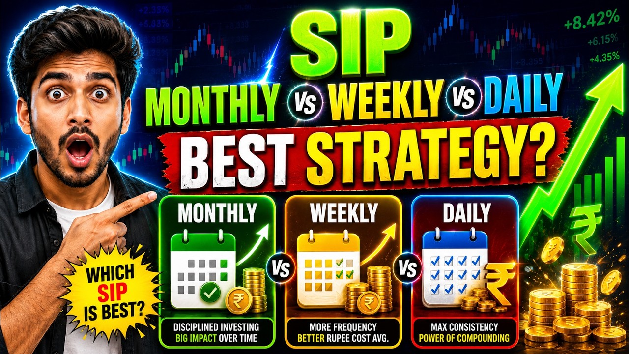 Лучшая стратегия SIP в 2026 году: ежемесячные, еженедельные и ежедневные инвестиции | SIP и едино...