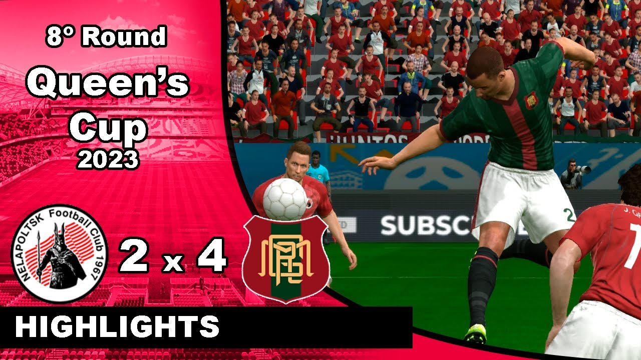 Nelapoltsk 2 x 4 Guarchomato - Round 8 - Highlights - Queen's Cup 2023 PES17