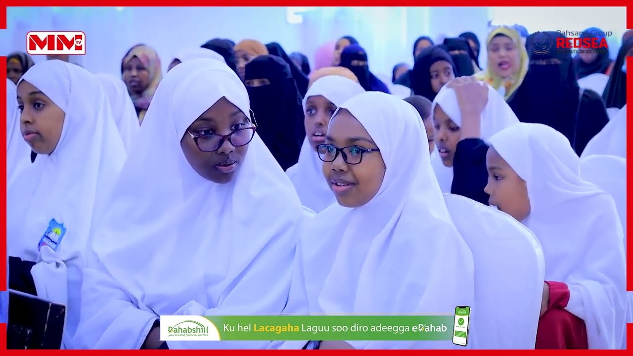 Munaasibadad Qalin-Jabinta ardeyda KG-ga Dugsiga Haldoor oo Hargeysa lagu qabtay.
