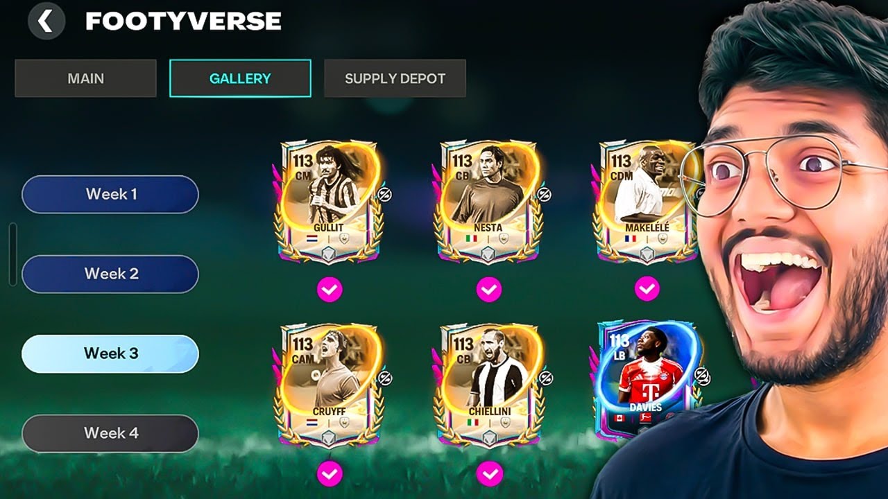 Лучший возможный состав FOOTYVERSE в FC MOBILE!