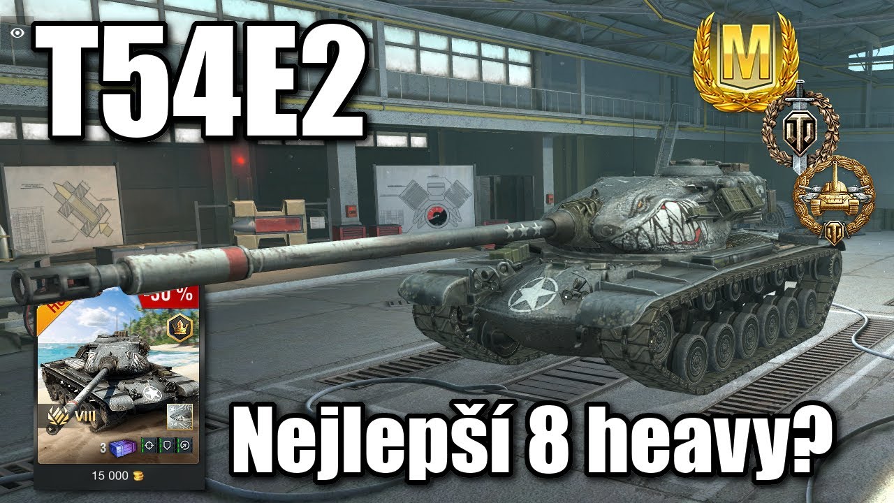 T54E2 - Nejlepší 8 prémiová heavy v obchodě? - komentovaný replay