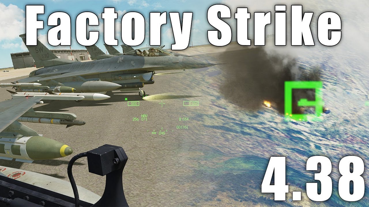 Huge Balkans Factory Strike - Falcon BMS 4.38