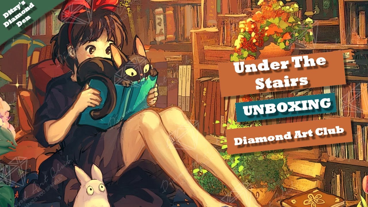 Under The Stairs Unboxing | Diamond Art Club