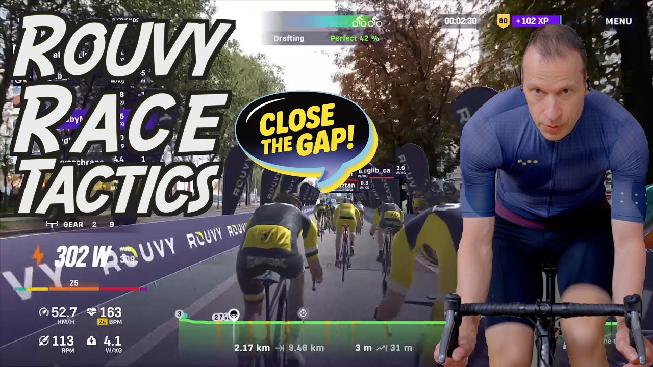 Rouvy Race Tactics…plus Dos and Don’ts for Virtual Group Rides
