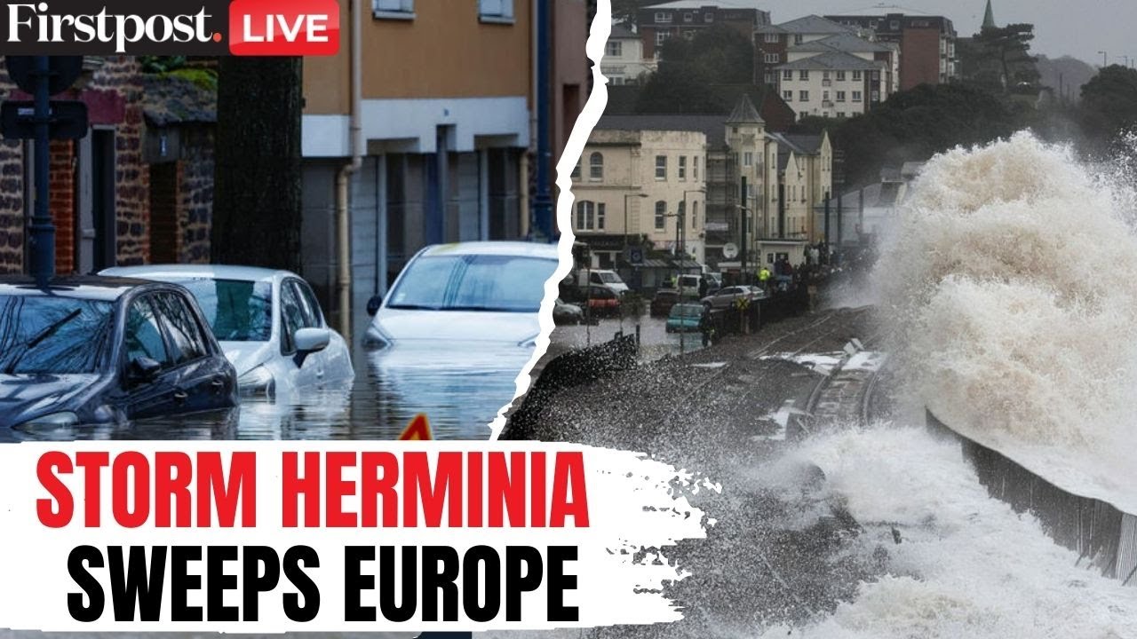 Storm Herminia LIVE Updates: Western France on High Alert As Flooding Sweeps Parts of Europe | N18G
