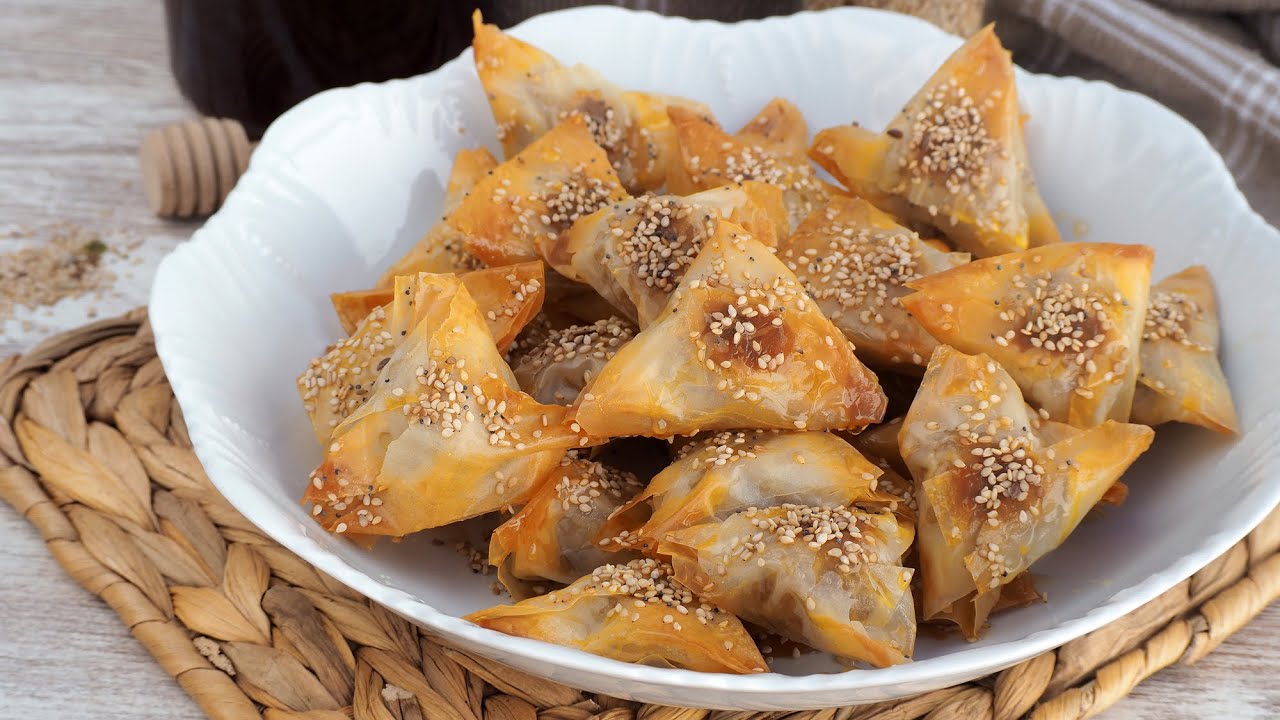 Briuats de Almendras y Nueces | Pasteles Marroquíes ~ DULCES con FRUTOS SECOS