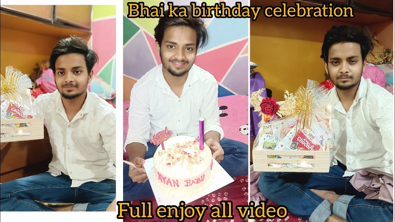Bhai ka birthday celebration full enjoy your video Aaj bahut maja aaya Hai