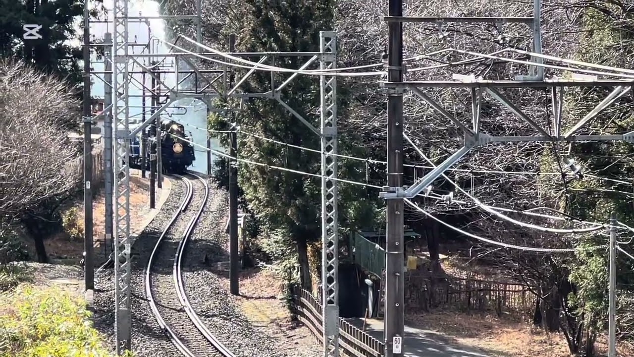 東武鉄道鬼怒川線を走る「SL大樹」
