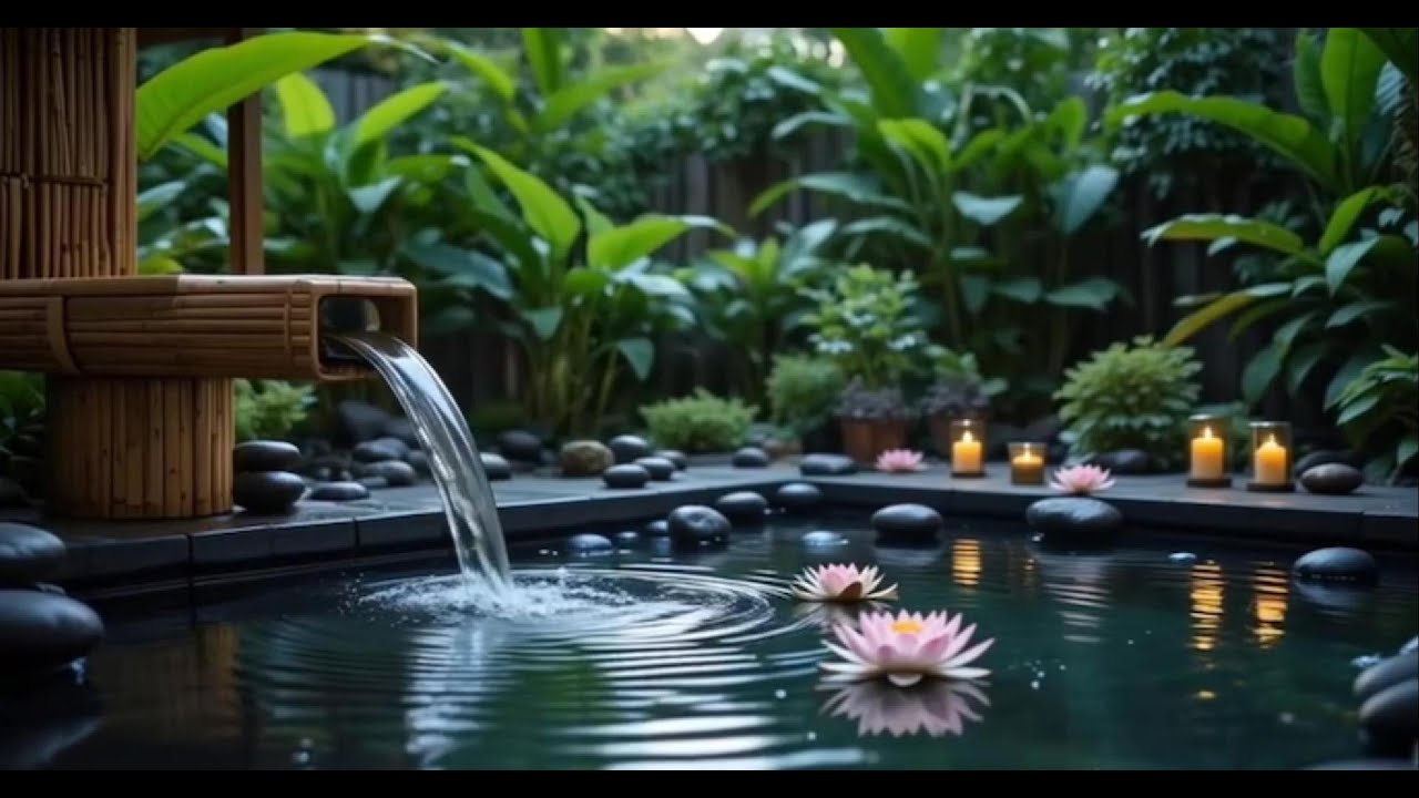 Relaxing Spa Music 💧 Calm Water Sounds for Stress Relief & Sleep