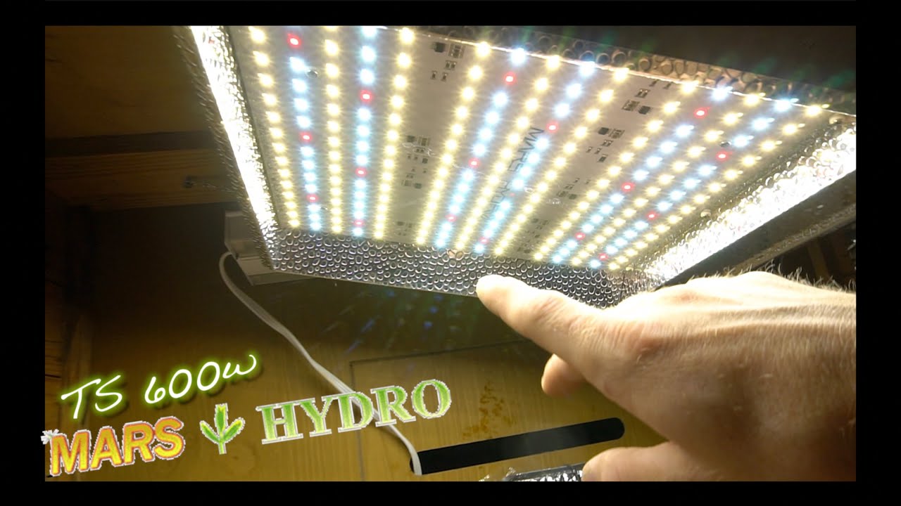 Mars-Hydro TS-600w Product Unboxing/Review w/setup