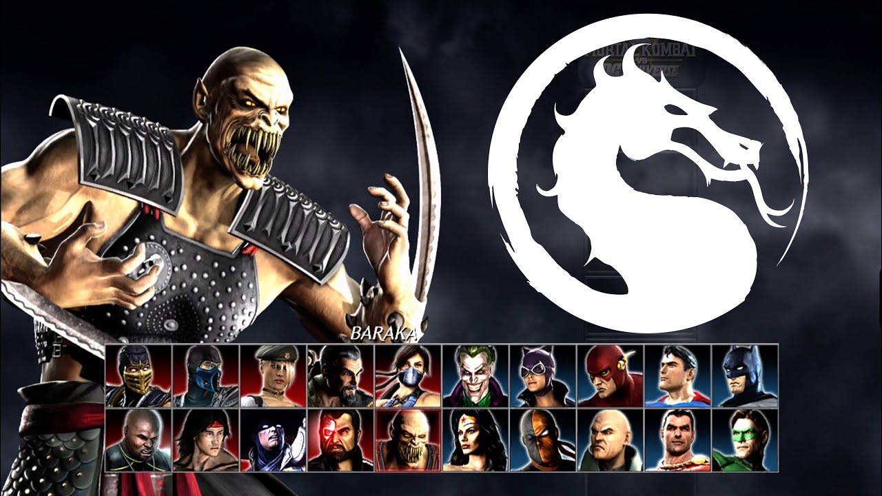 MK vs DC - BARAKA vs MORTAL KOMBAT (Arcade Playthrough)