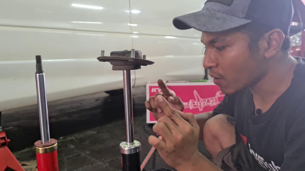 absorber rosak pencerahan dan tips