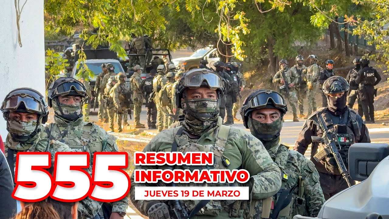 🔴 #envivo DÍA 555: RESUMEN INFORMATIVO JUEVES 19 DE MARZO