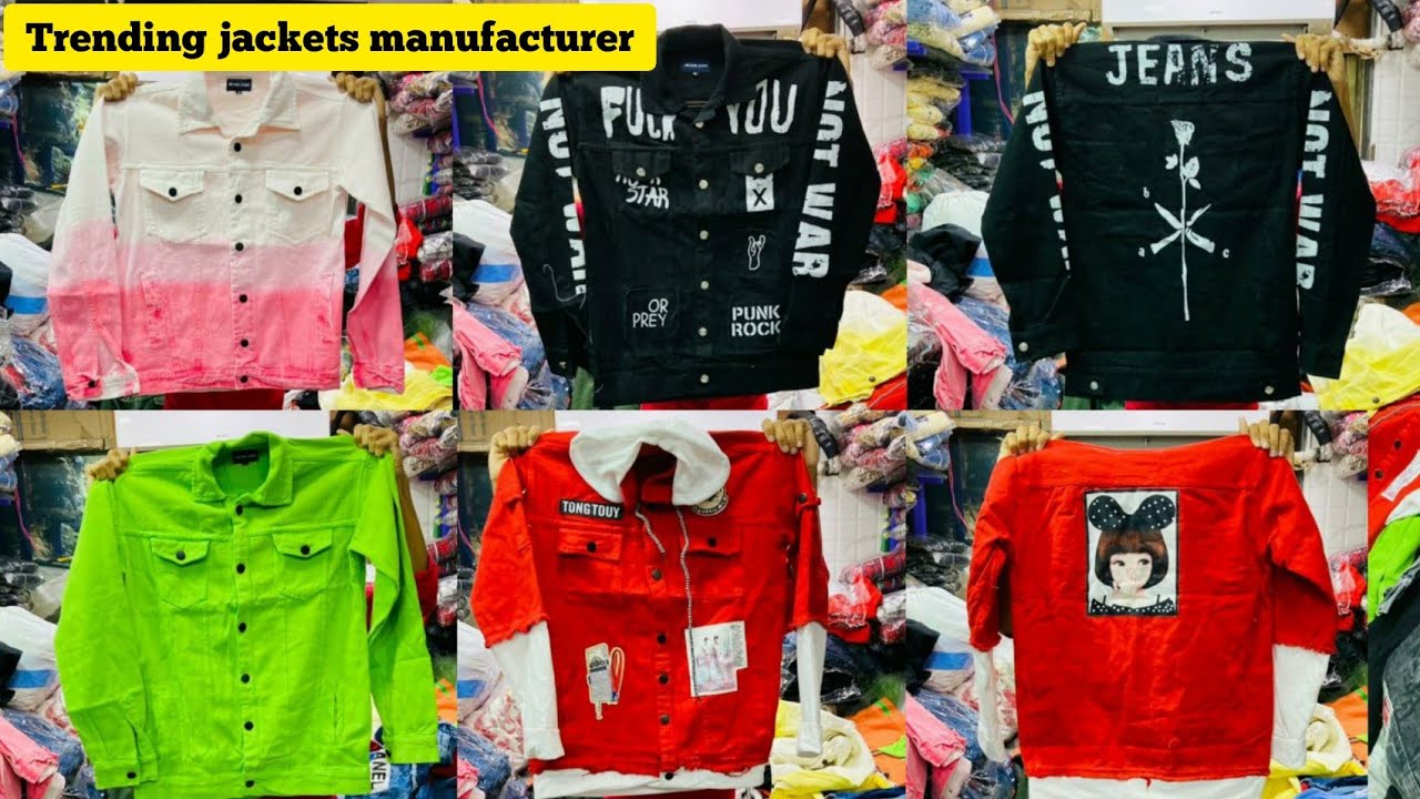 Denim jackets manufacturer mumbai | printed jacket | Denim jacket wholesale|dshehbaz|wholesale vlogs