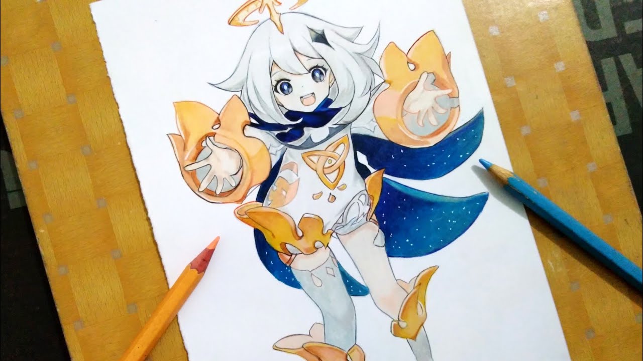 Drawing Paimon (Genshin Impact) | Kuroito