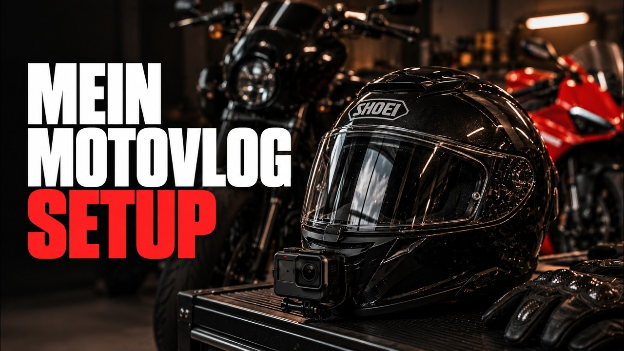 Neues Motovlog-Setup 2026 🔥 Shoei GT-Air 3 auf Harley & Ducati – Der perfekte Helm!