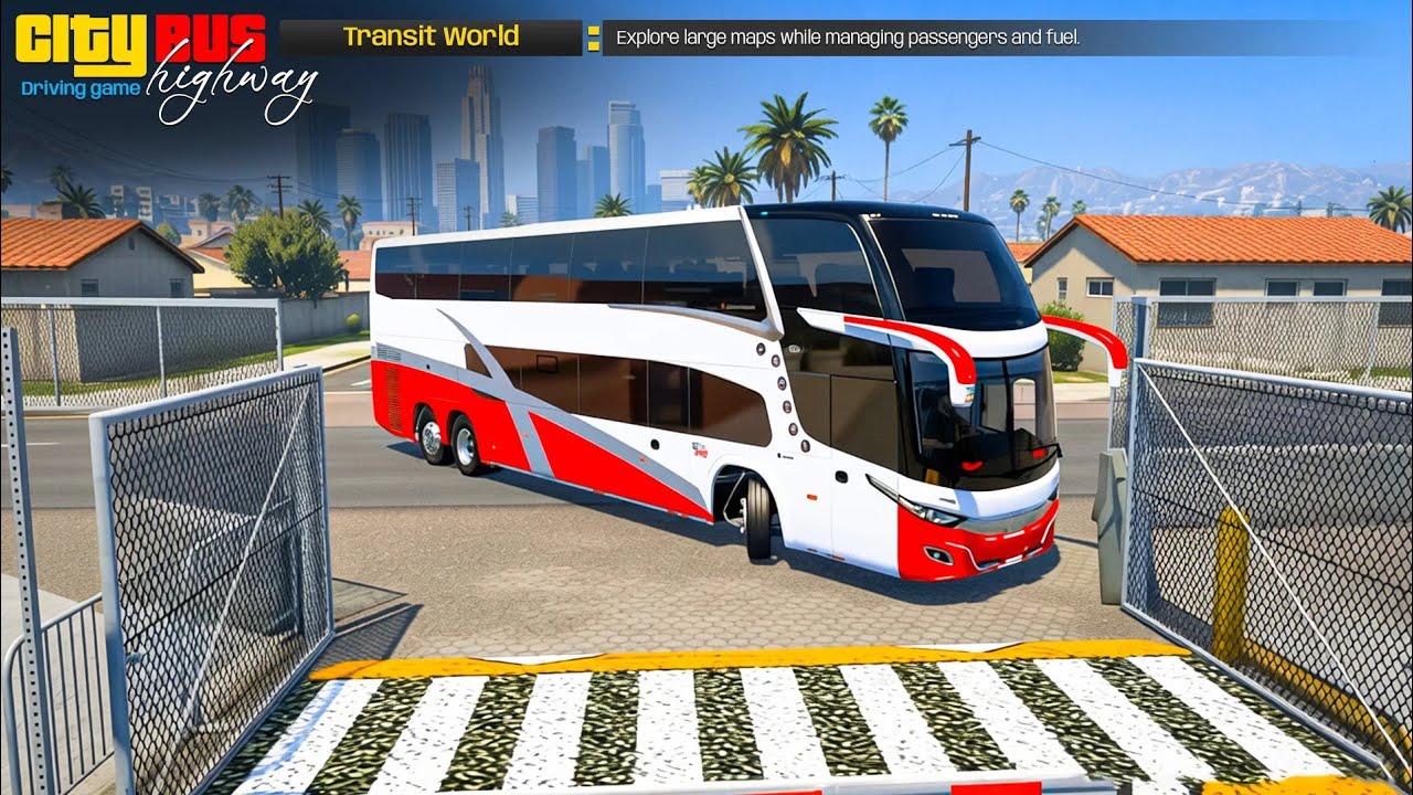 City Bus Highway Driving Game Android Gameplay #androidgames #iosgames #newgames 