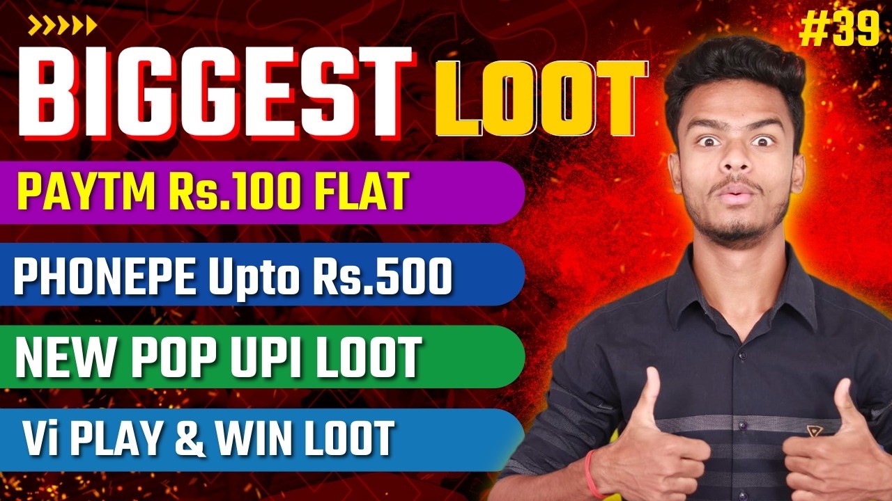 Phonepe New Loot Offer Rs.500 Cashback, Paytm flat Rs.100 Cashback, Jiohotstar @ 1 Only !!
