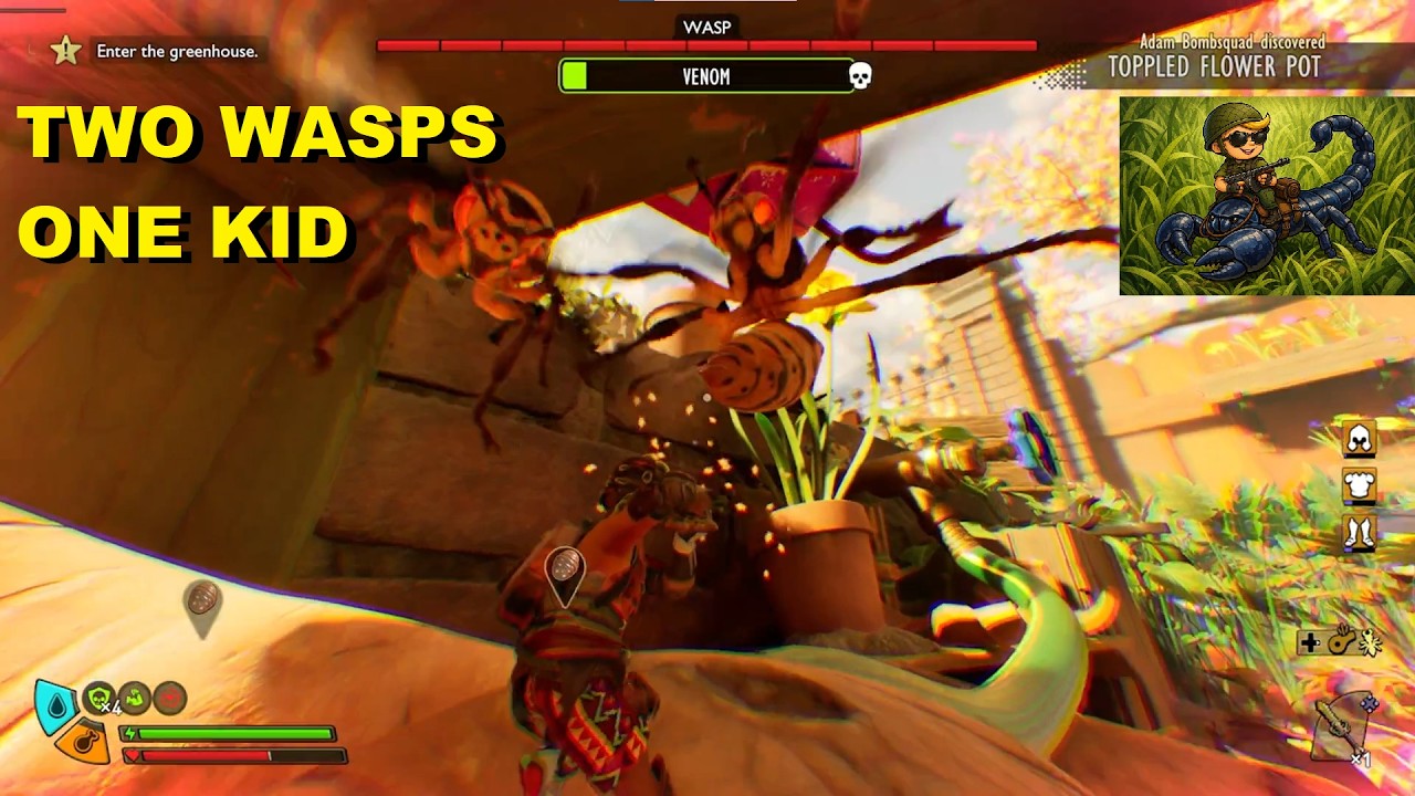 Grounded 2 Toxic Tangle 16‑Year‑Old Phenom Takes On TWO Wasps