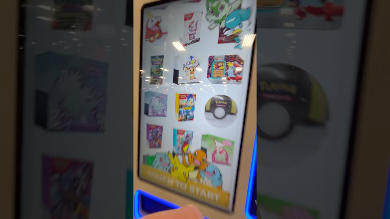 Pokemon Vending Machine Glitched Again!? #pokemon #pokemontcg #pokemoncards #vendingmachine #glitch