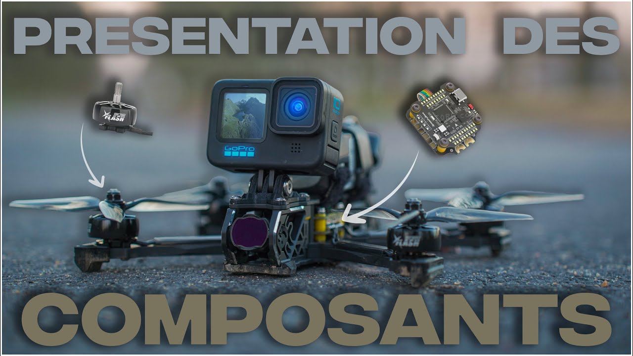 Tous les composants pour mon nouveau drone FPV !! (Fly fish volador vx5 ii) (Partie 1/3)
