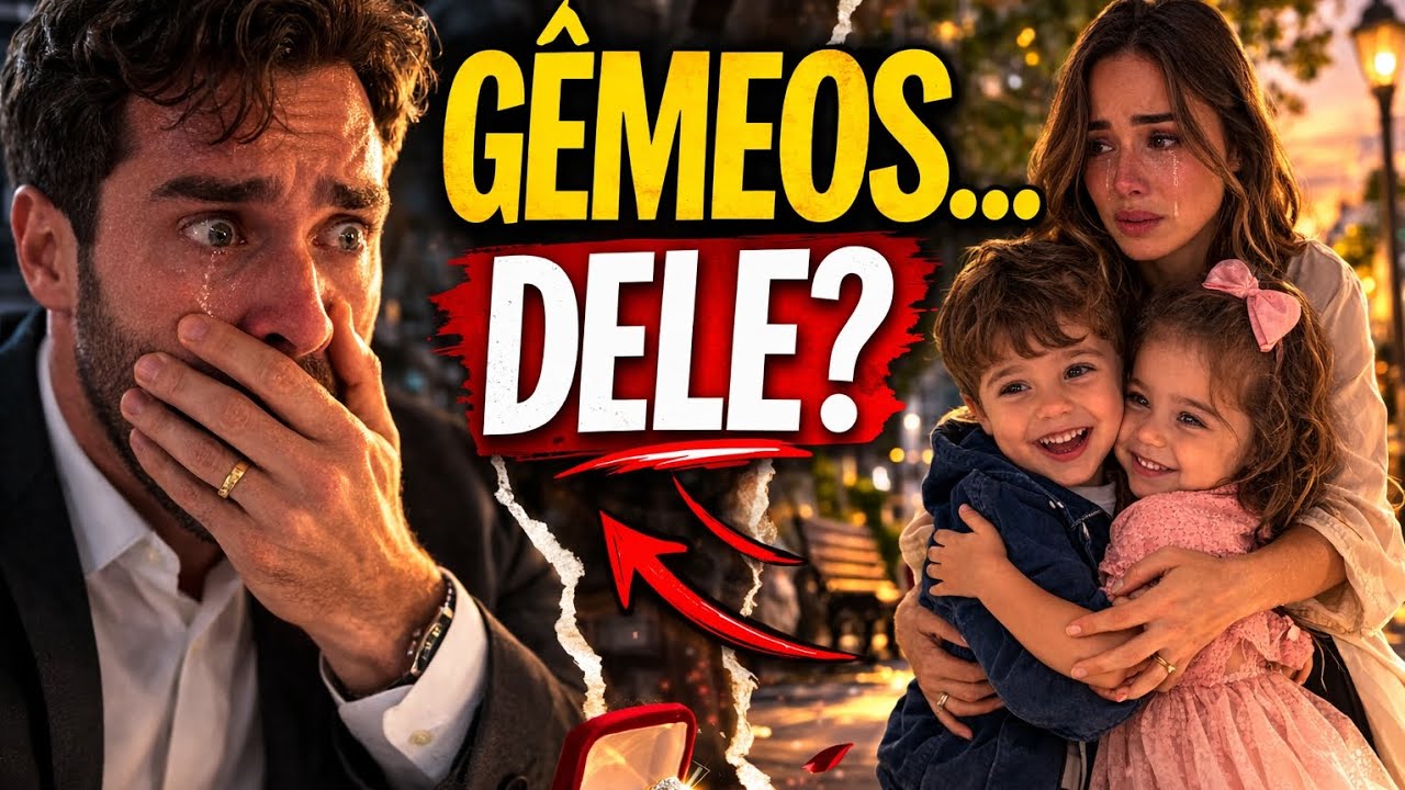 :🔥 “Ele ia pedir outra em casamento… até descobrir que tinha gêmeos escondidos por 5 anos”