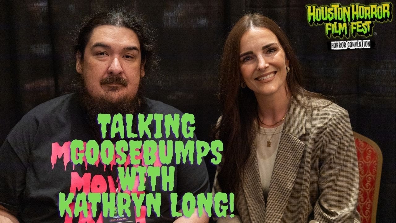 Talking Goosebumps with Kathryn Long at Houston Horror film Fest