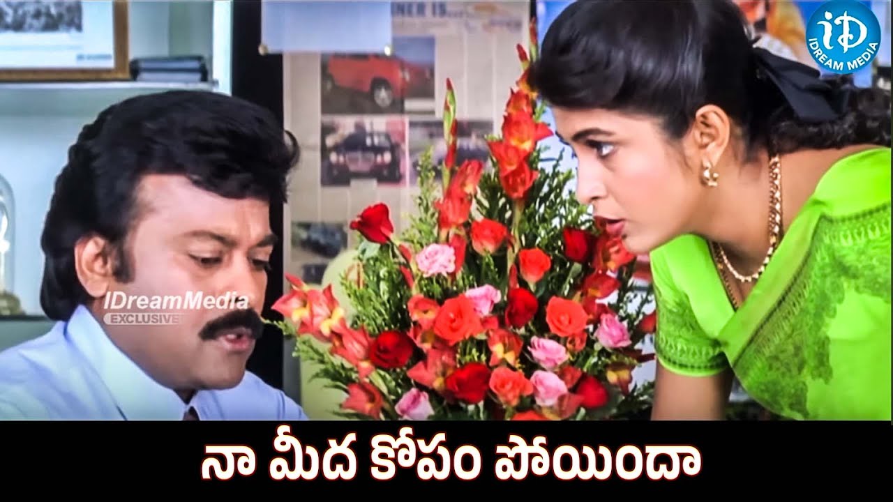 నా మీద కోపం పోయిందా..? | Ramyakrishna and Chiranjeevi Romantic Scenes | iDream Celebrities