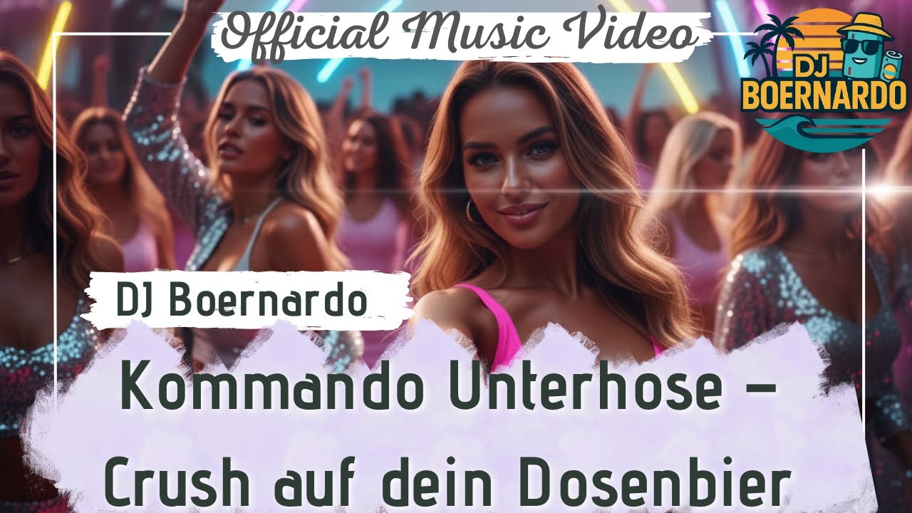 DJ Boernardo | Kommando Unterhose – Crush auf dein Dosenbier | Malle Party Music Video